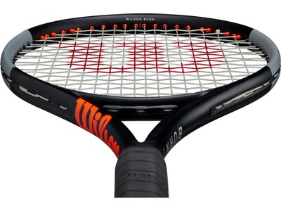 WILSON Herren Tennisschläger BURN 100 V4.0 TNS RKT Weiß