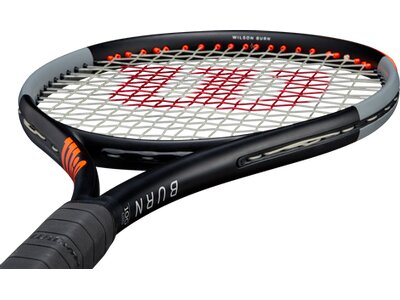 WILSON Herren Tennisschläger BURN 100 V4.0 TNS RKT Weiß