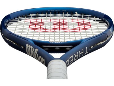 WILSON Herren Tennisschläger TRIAD THREE RKT Weiß