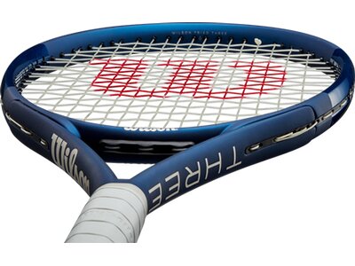 WILSON Herren Tennisschläger TRIAD THREE RKT Weiß