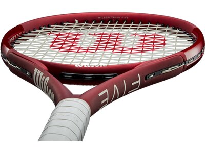 WILSON Herren Tennisschläger TRIAD FIVE RKT Rot