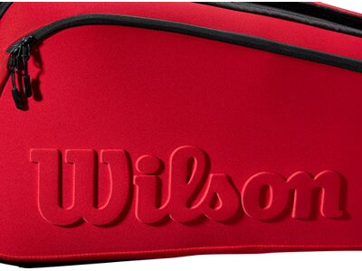 WILSON Tasche SUPER TOUR 9PK CLASH V2.0 Rot