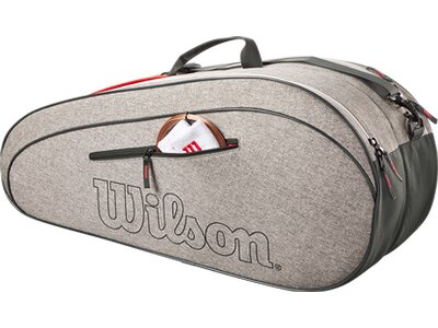 WILSON Tasche TEAM 6PK HEATHER GREY Grau