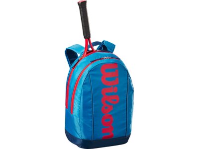 WILSON Tasche JUNIOR BACKPACK Blue/Orange Blau