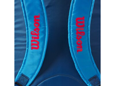 WILSON Tasche JUNIOR BACKPACK Blue/Orange Blau