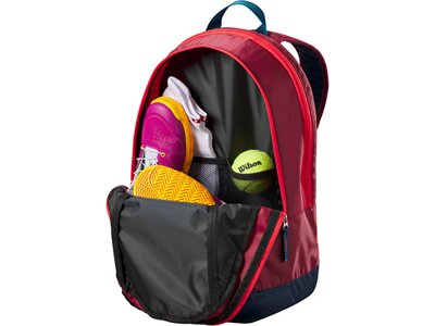 WILSON Tasche JUNIOR BACKPACK Red/Infrared Rot
