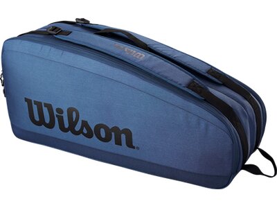 WILSON Tasche TOUR ULTRA 6PK RACKET BAG Blue Blau