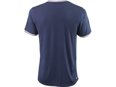 WILSON Herren Shirt TEAM II HIGH V-NECK Team Navy Blau
