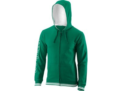 WILSON Herren Jacke TEAM II FZ HOODY Team Gree Blau