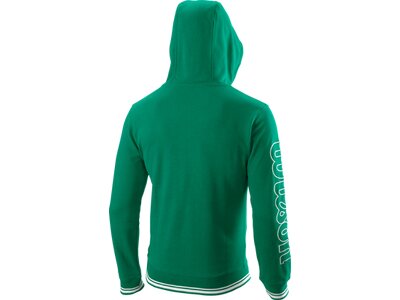 WILSON Herren Jacke TEAM II FZ HOODY Team Gree Blau