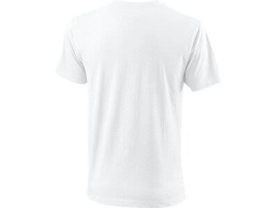 WILSON Herren Shirt TEAM II TECH TEE Wh Weiß