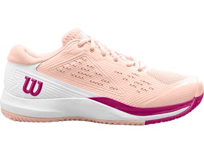 WILSON Damen Tennisoutdoorschuhe RUSH PRO ACE W Scallop Sh/Wh/Baton Roug pink