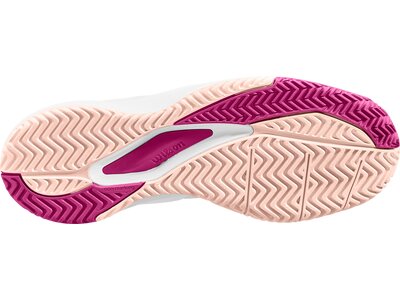 WILSON Damen Tennisoutdoorschuhe RUSH PRO ACE W Scallop Sh/Wh/Baton Roug pink