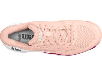WILSON Damen Tennisoutdoorschuhe RUSH PRO ACE W Scallop Sh/Wh/Baton Roug pink