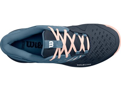 WILSON Damen Tennisoutdoorschuhe KAOS COMP 3.0 W India Ink/China Blue/Sca Blau