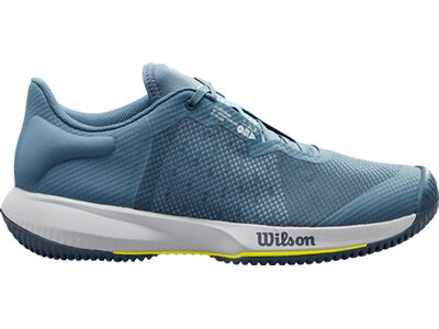 WILSON Herren Tennisoutdoorschuhe KAOS SWIFT China Blue/Wh/Sulphur Sp Blau