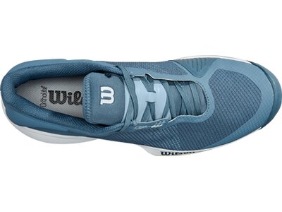 WILSON Herren Tennisoutdoorschuhe KAOS SWIFT China Blue/Wh/Sulphur Sp Blau