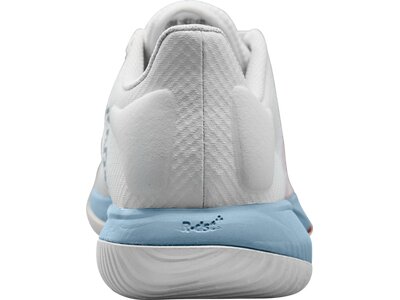 WILSON Damen Tennisoutdoorschuhe KAOS SWIFT W Wh/Blue Fog/Love Potn Silber