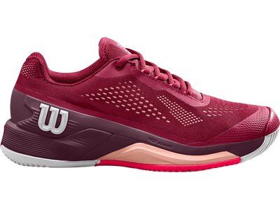 WILSON Damen Tennisoutdoorschuhe RUSH PRO 4.0 W Beet Red/W Rot