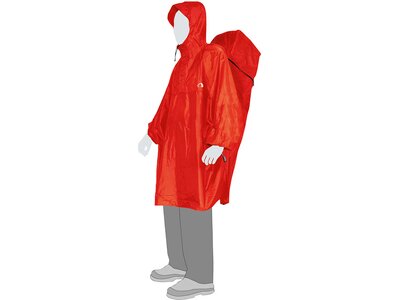 TATONKA Herren Poncho Cape XS Rot