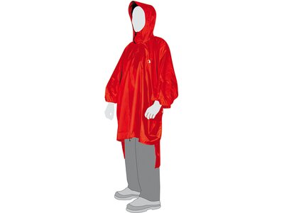TATONKA Herren Poncho Poncho 2 (M-L) Rot