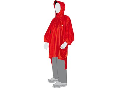 TATONKA Herren Poncho Poncho 3 (XL-XXL) Rot