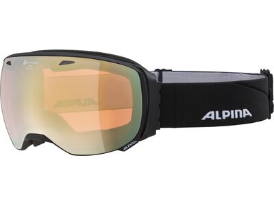 ALPINA Damen und Herren Skibrille "Big Horn QMM" Braun