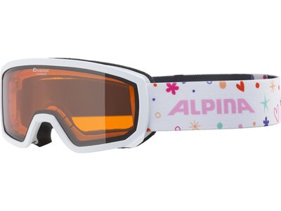 ALPINA Kinder Skibrille/Snowbaordbrille "Scarabeo JR DH" Grau