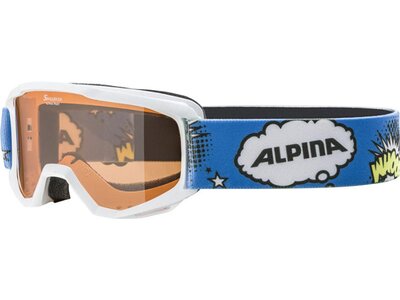 ALPINA Kinder Skihelm mit Skibrille "Carat Set Disney" Blau