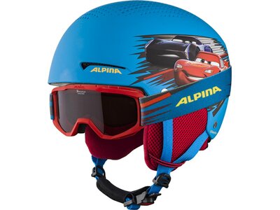 ALPINA Kinder Helm ZUPO DISNEY SET Blau