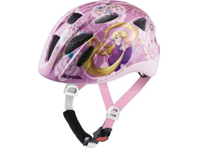 ALPINA Kinder Fahrradhelm ALPINA XIMO Disney Rapunzel Rot