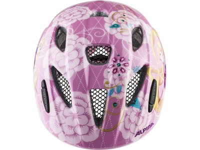 ALPINA Kinder Fahrradhelm ALPINA XIMO Disney Rapunzel Rot