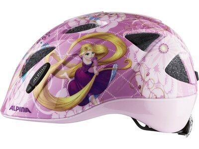 ALPINA Kinder Fahrradhelm ALPINA XIMO Disney Rapunzel Rot