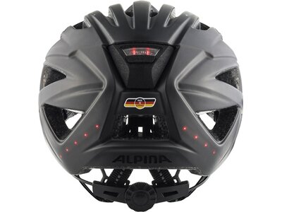 ALPINA Fahrradhelm "Haga LED" Schwarz
