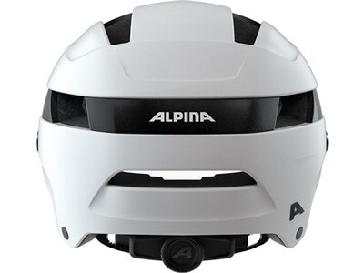 ALPINA Herren Helm SOHO VISOR Silber