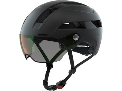ALPINA Herren Helm SOHO VISOR V Schwarz