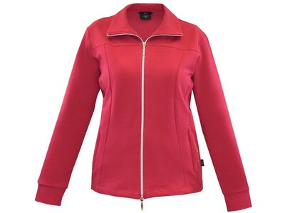 AUTHENTIC KLEIN Damen Baumwoll-Mix Sport- u. Freizeitjacke Pink