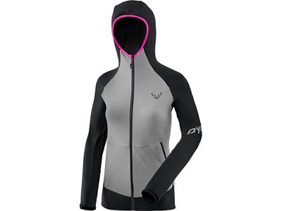 DYNAFIT Damen Unterjacke TRANSALPER LIGHT PTC Schwarz