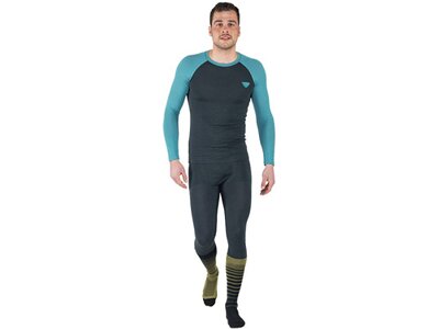 DYNAFIT TOUR LIGHT MERINO M L/S TEE Blau