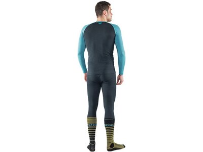 DYNAFIT TOUR LIGHT MERINO M L/S TEE Blau