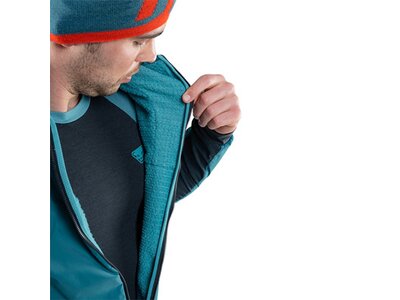 DYNAFIT TOUR LIGHT MERINO M L/S TEE Blau