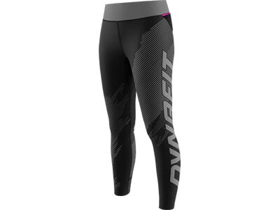 DYNAFIT Damen Keilhose ULTRA GRAPHIC LON TIGHTS W Schwarz