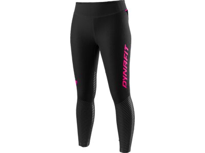 DYNAFIT Damen Hose REFLECTIVE TIGHTS W Schwarz
