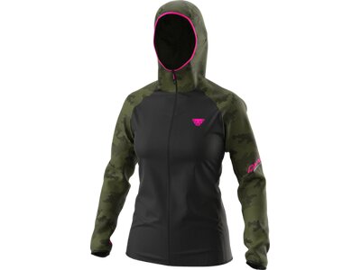 DYNAFIT Damen Funktionsjacke TRAIL GRAPHIC WIND JKT W Grün