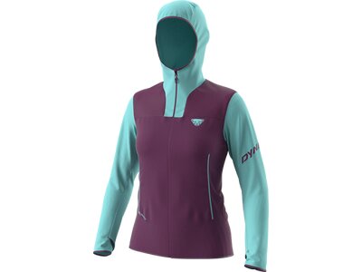 DYNAFIT Damen Kapuzensweat TRAVERSE PTC HOODED JKT W Blau