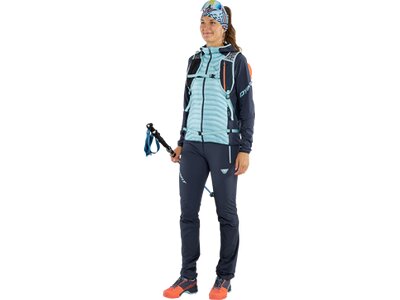 DYNAFIT Damen Jacke TRANSALPER HYBRID INS JKT W Blau