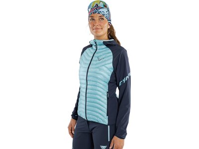 DYNAFIT Damen Jacke TRANSALPER HYBRID INS JKT W Blau