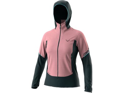 DYNAFIT Damen Jacke TRAVERSE ALPHA HOODED JKT W Pink