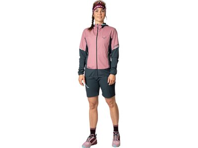 DYNAFIT Damen Jacke TRAVERSE ALPHA HOODED JKT W Pink