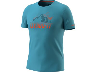 DYNAFIT Herren Shirt TRANSALPER GRAPHIC S/S TEE M Blau